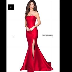 Sherri Hill red gown